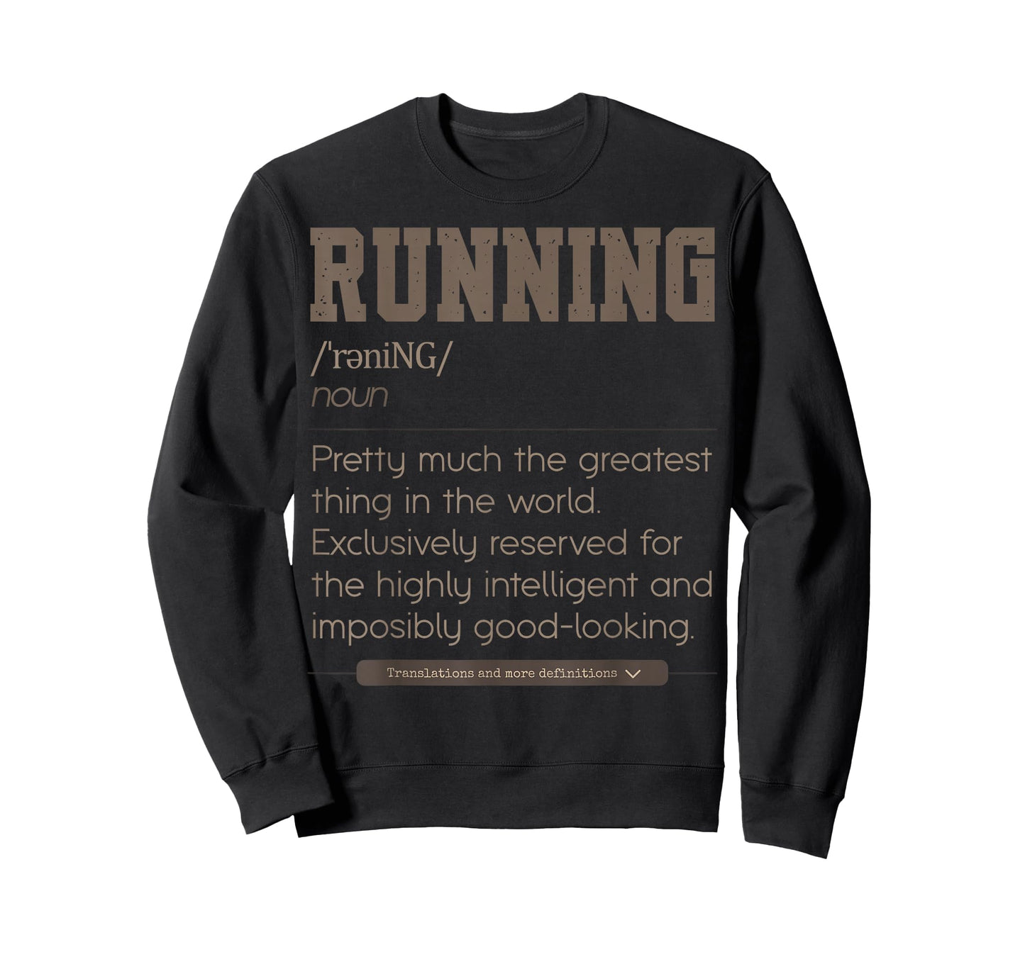 Running Definition Marathon Runner Cross Country Runner T-Shirt