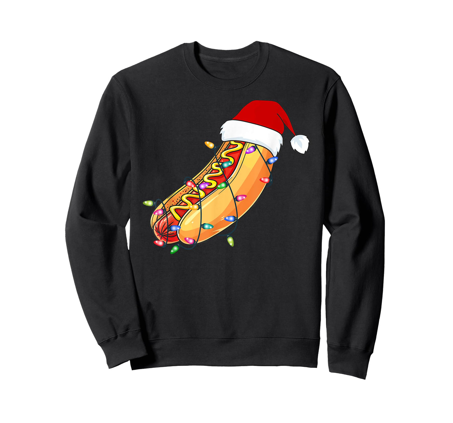 Christmas Hot Dog Lover Xmas Hotdogs Hot Dog Stand Hot Dog T-Shirt