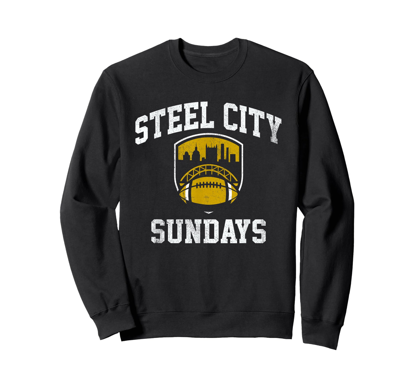 Steel City Sundays Football Pittsburgh Game Day Home Team T-Shirt