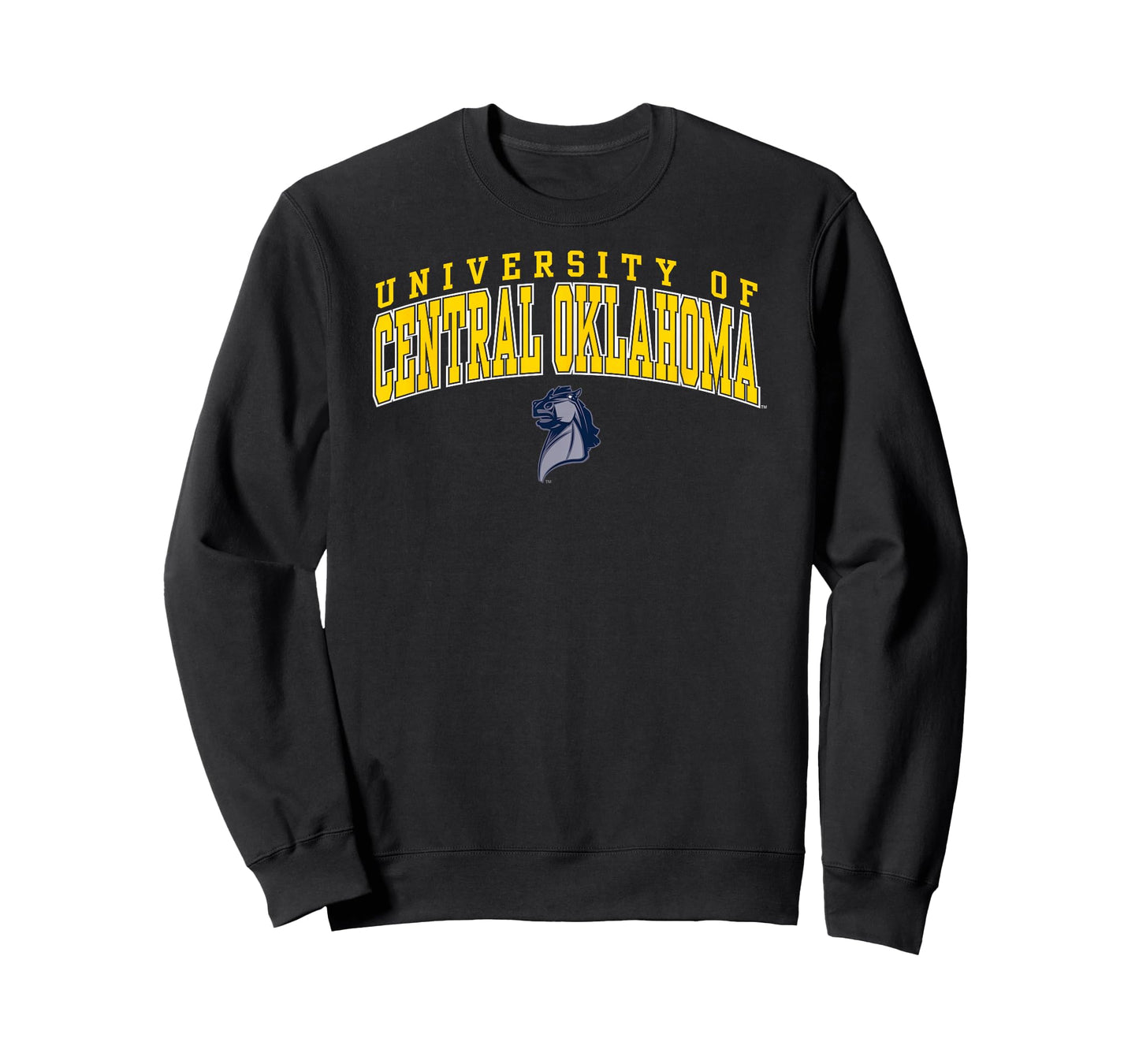Central Oklahoma Bronchos Arch Over Blue Officially Licensed T-Shirt