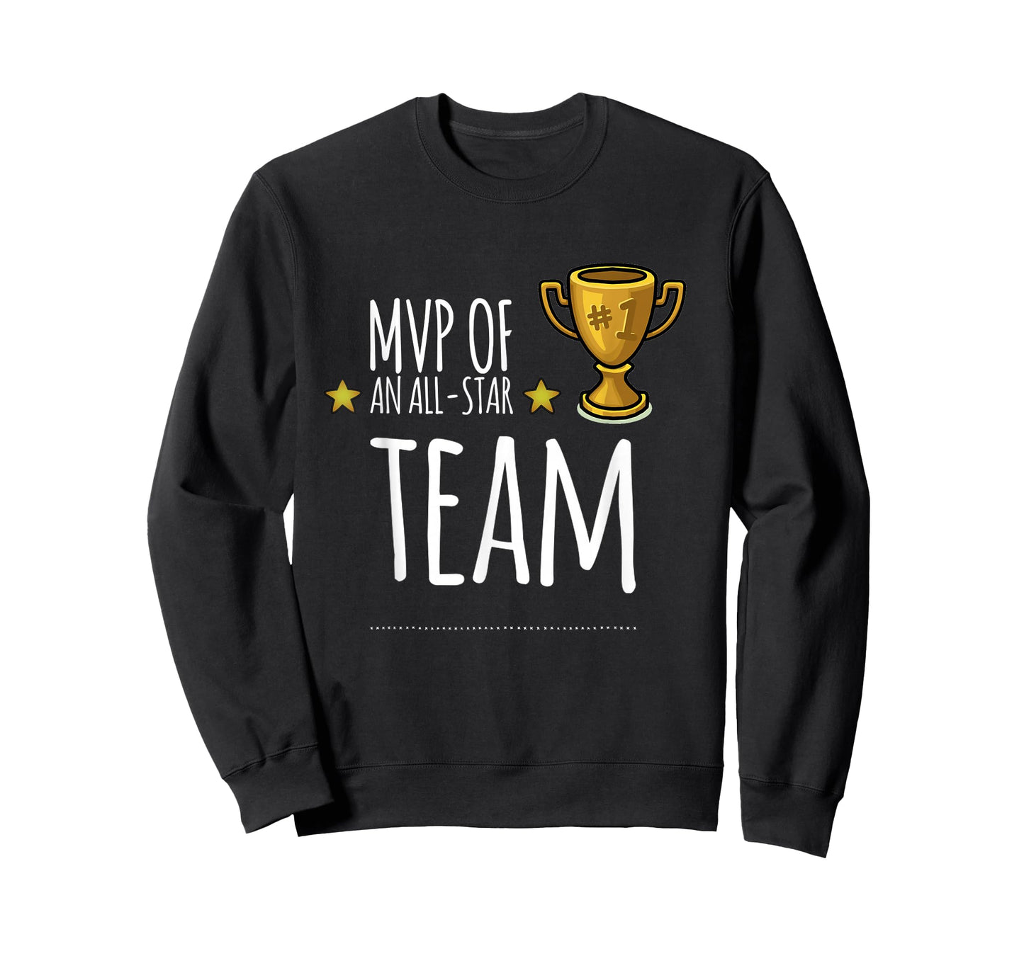 MVP of an ALL-STAR Team, with trophy and stars graphic T-Shirt