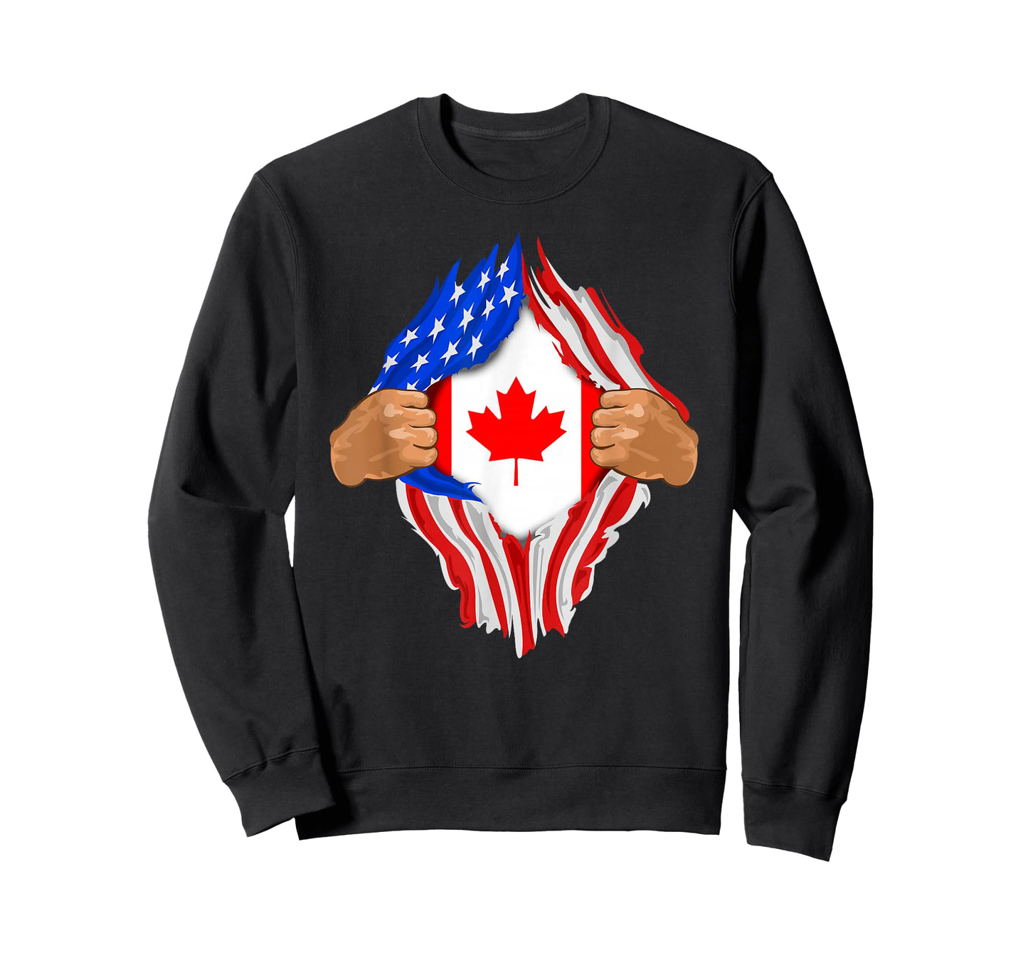 Canadian Blood Inside Me T-Shirt | Canada Flag Gift T-Shirt