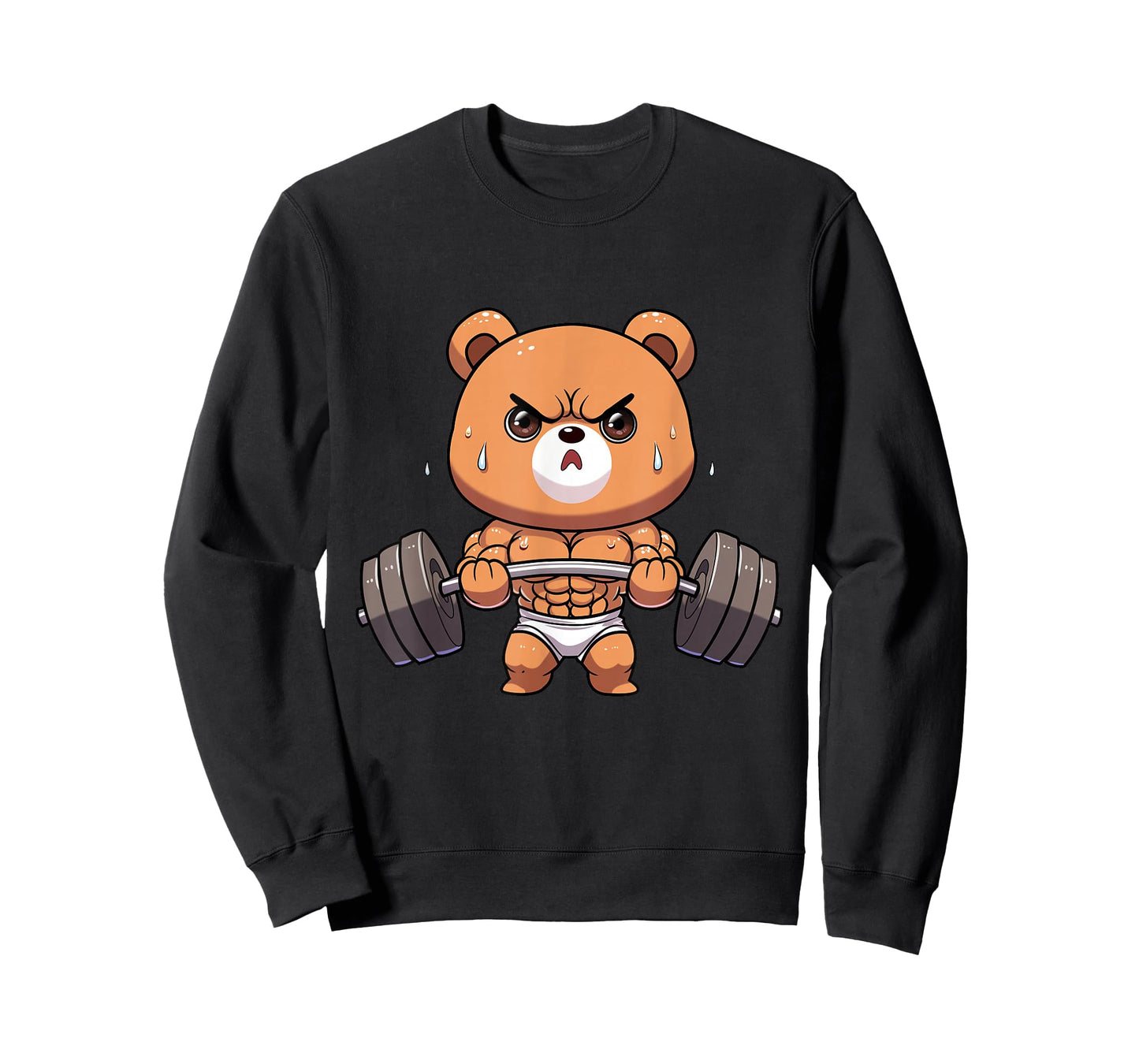 Bear Bodybuilder Bodybuilding Muscle Gym Weightlifting Bear T-Shirt