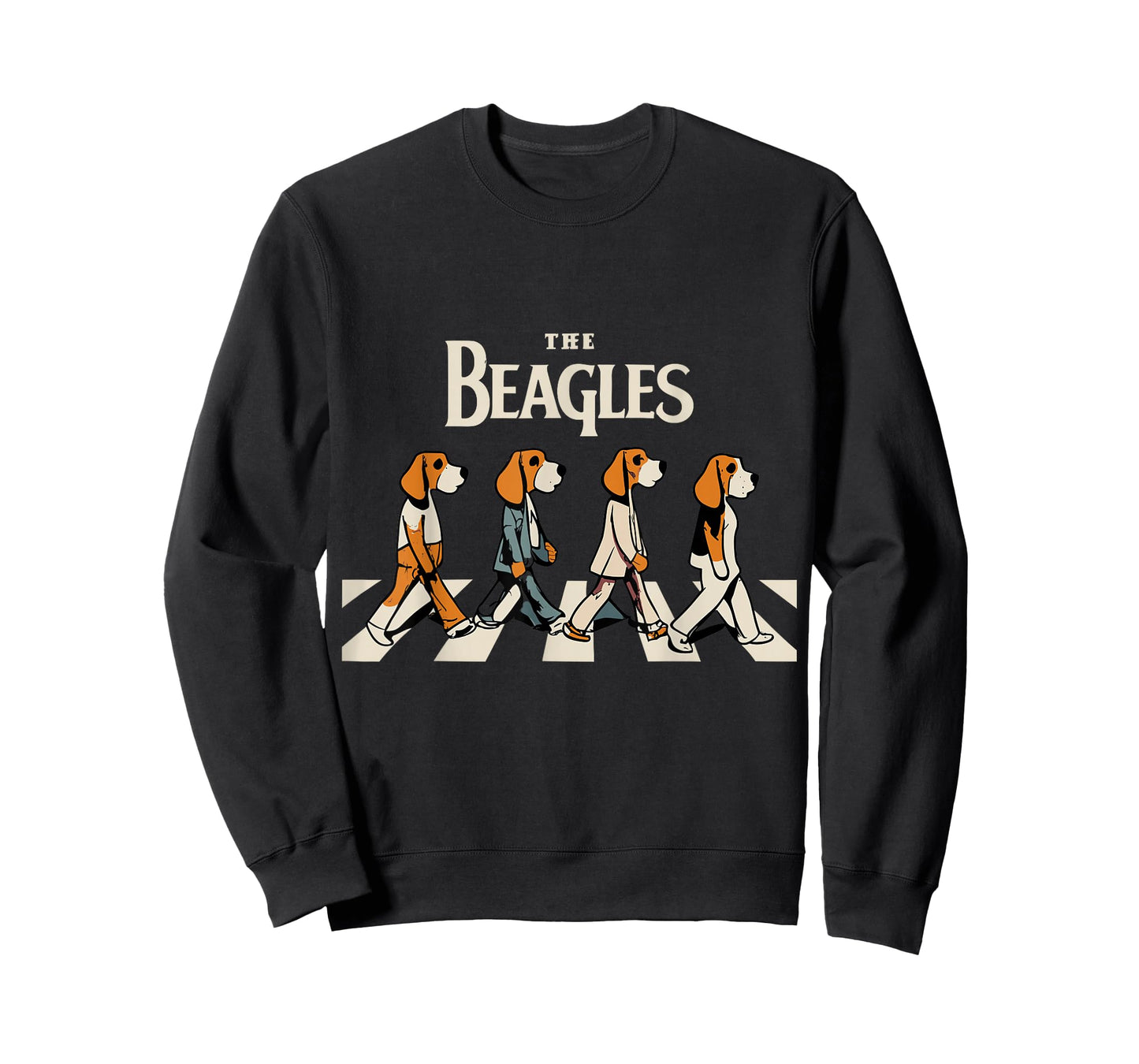 The Beagles Cover Funny Cute Vintage Beagle Dog Lover T-Shirt