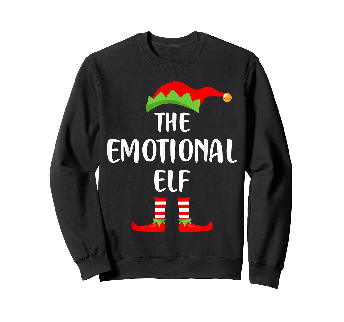 The Emotional Elf Christmas Party Matching Family Pajama T-Shirt