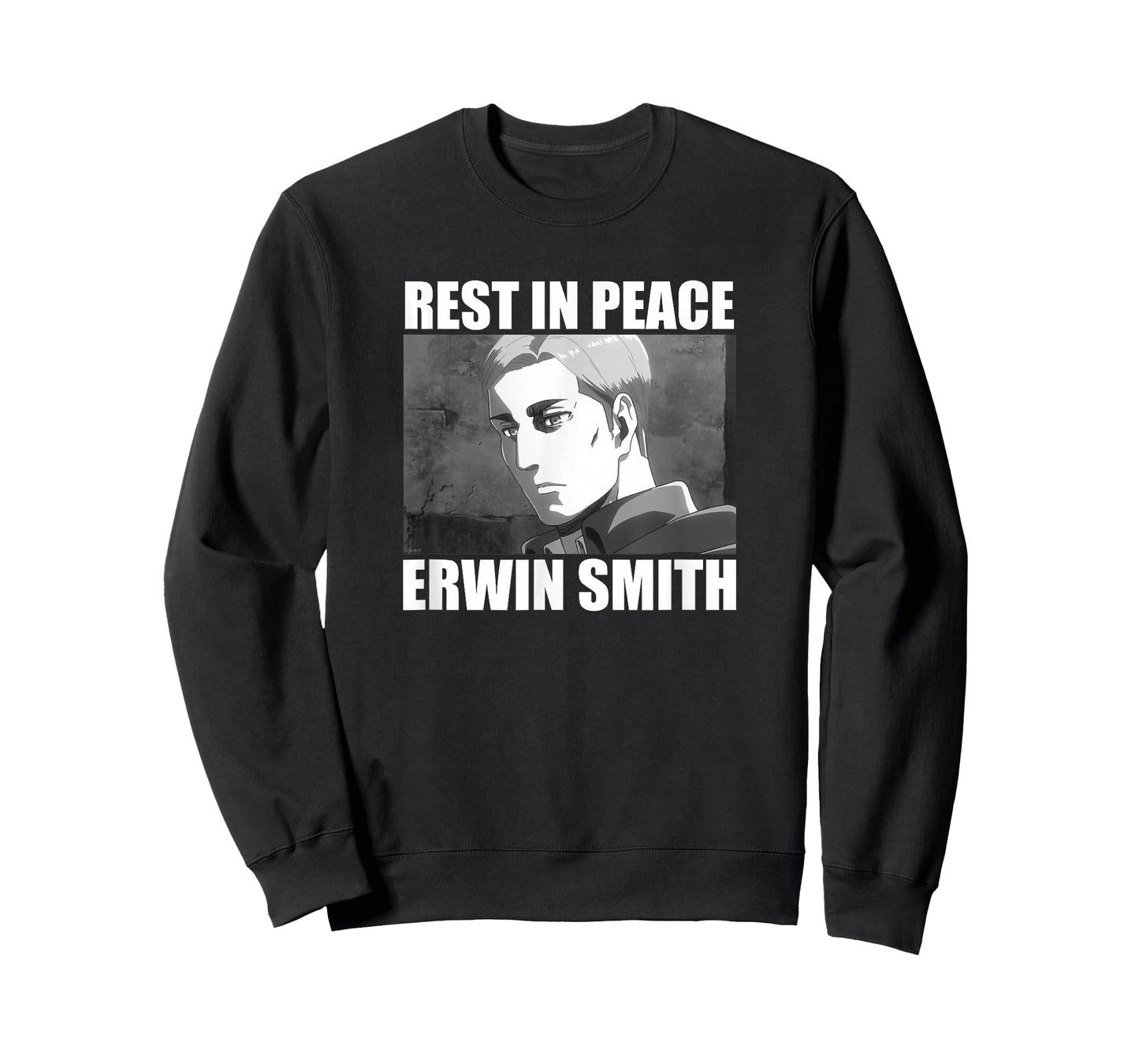 Attack on Titan Season 3 Rest in Peace Erwin Smith Anime T-Shirt