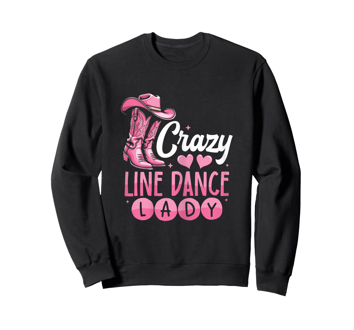 Crazy Line Dance Lady Line Dancing T-Shirt