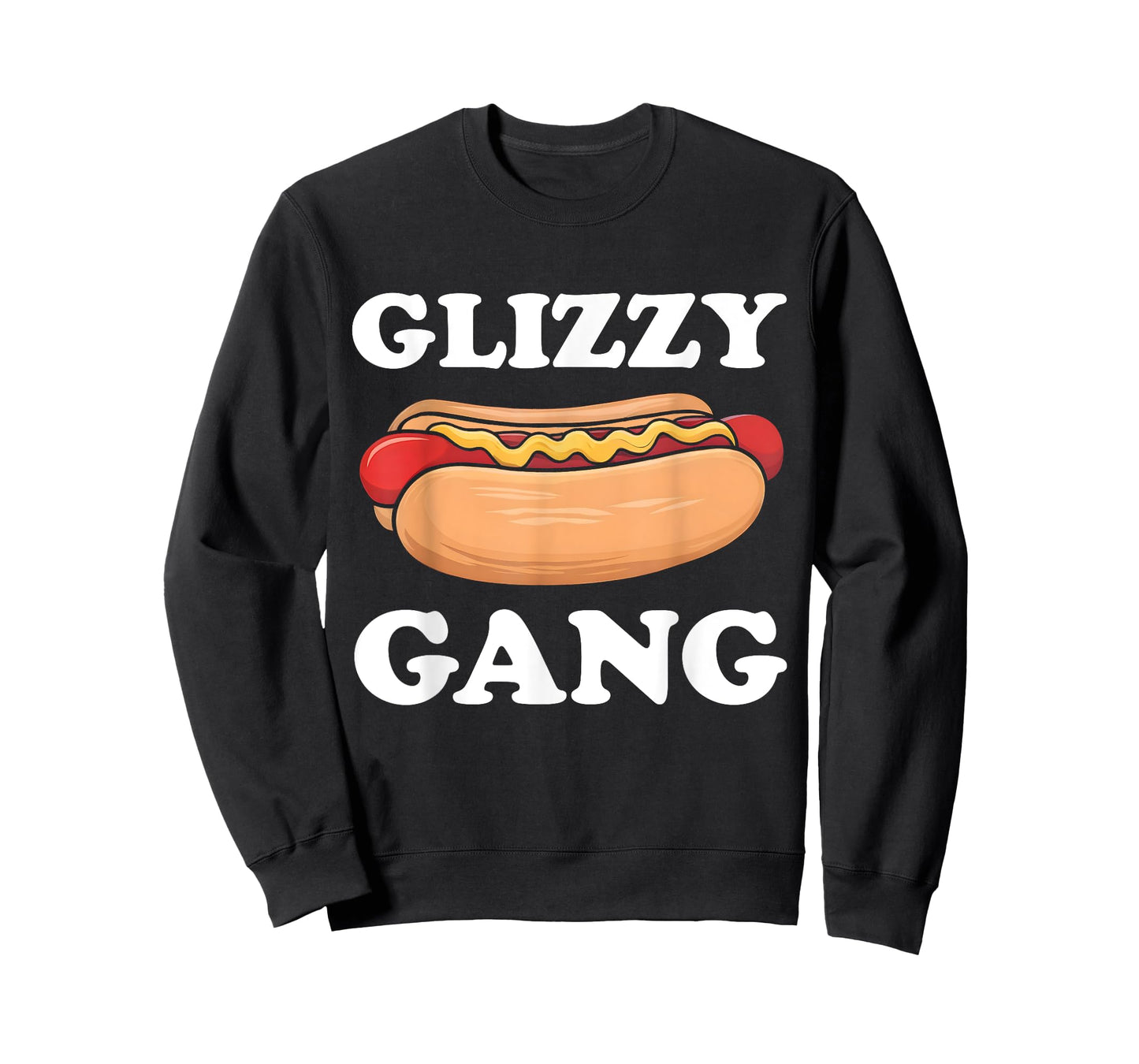 Glizzy Gang Funny Hot Dog Saying Glizzie Gobbler Meme Men Women T-Shirt