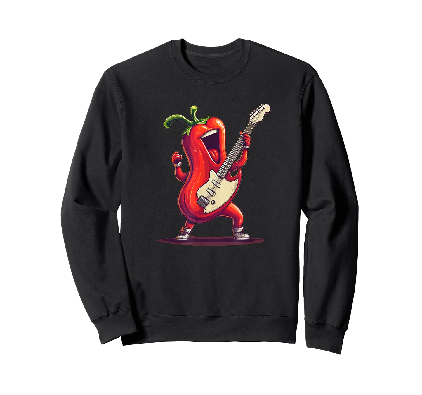 Paprika with Electric Guitar for a Rockin' Vibe T-Shirt