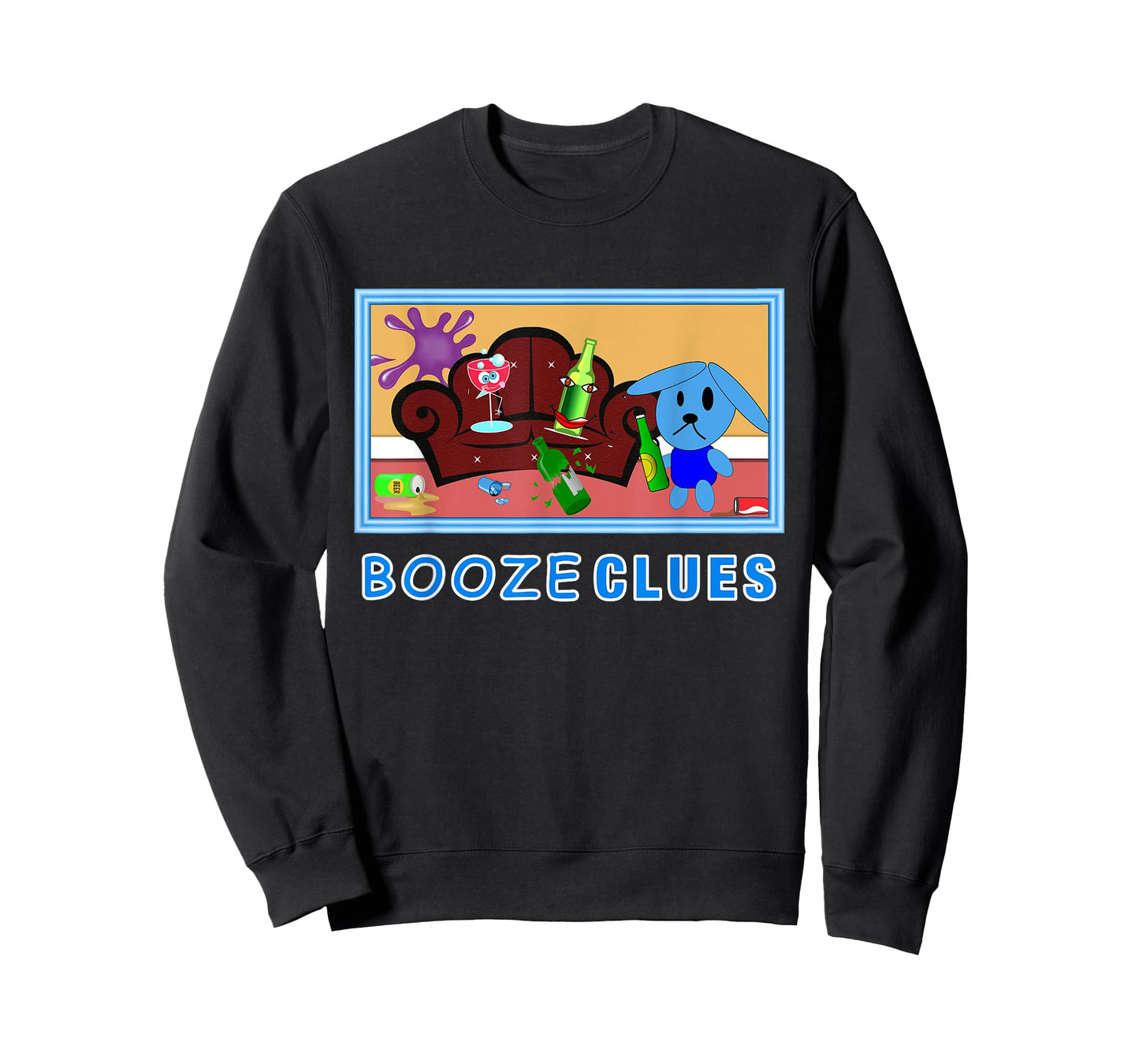 Booze Clues Shirt Funny Booze Drinking Partying Bachelor T-Shirt