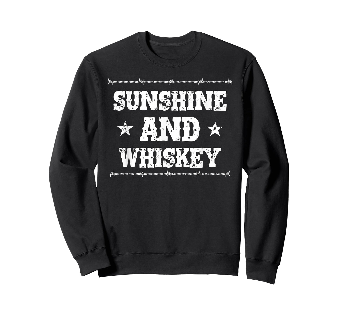 Sunshine and Whiskey Funny Cowgirl Saying Country Music T-Shirt