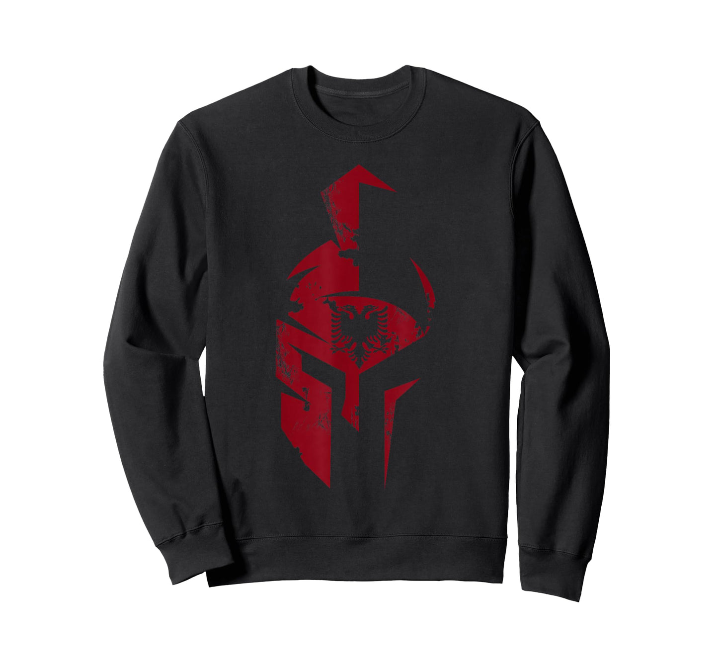 Albanian Flag Warrior Shqip Shqiponja Albanian Eagle T-Shirt