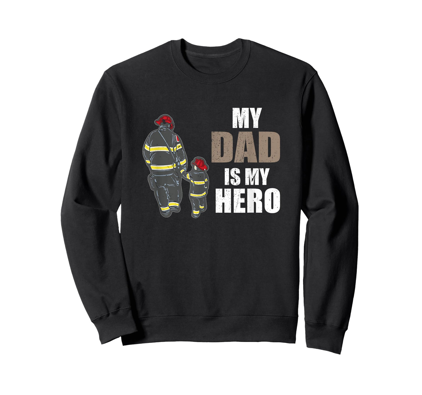 Fire brigade Mein Papa ist mein Held My Dad is my Hero T-Shirt