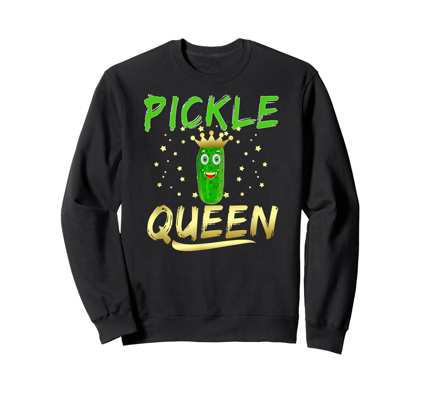 Pickle Queen Funny Pickle Enthusiast Cucumber T-Shirt