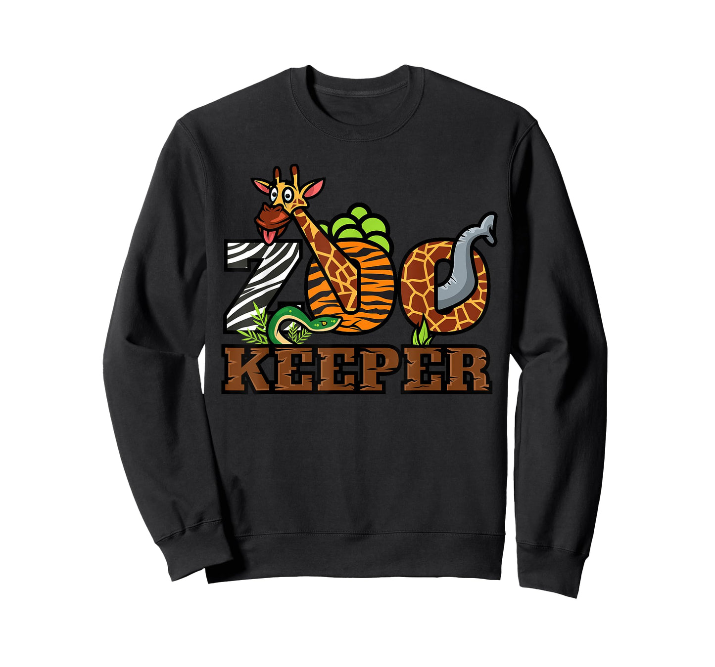 Zoo Keeper Funny Jungle Safari Animal Lover Gift Men Women T-Shirt
