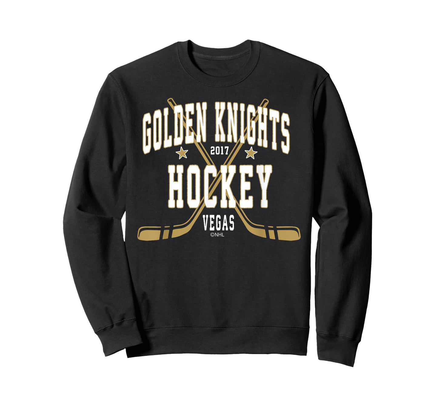 Vegas Golden Knights Stars Black Officially Licensed T-Shirt