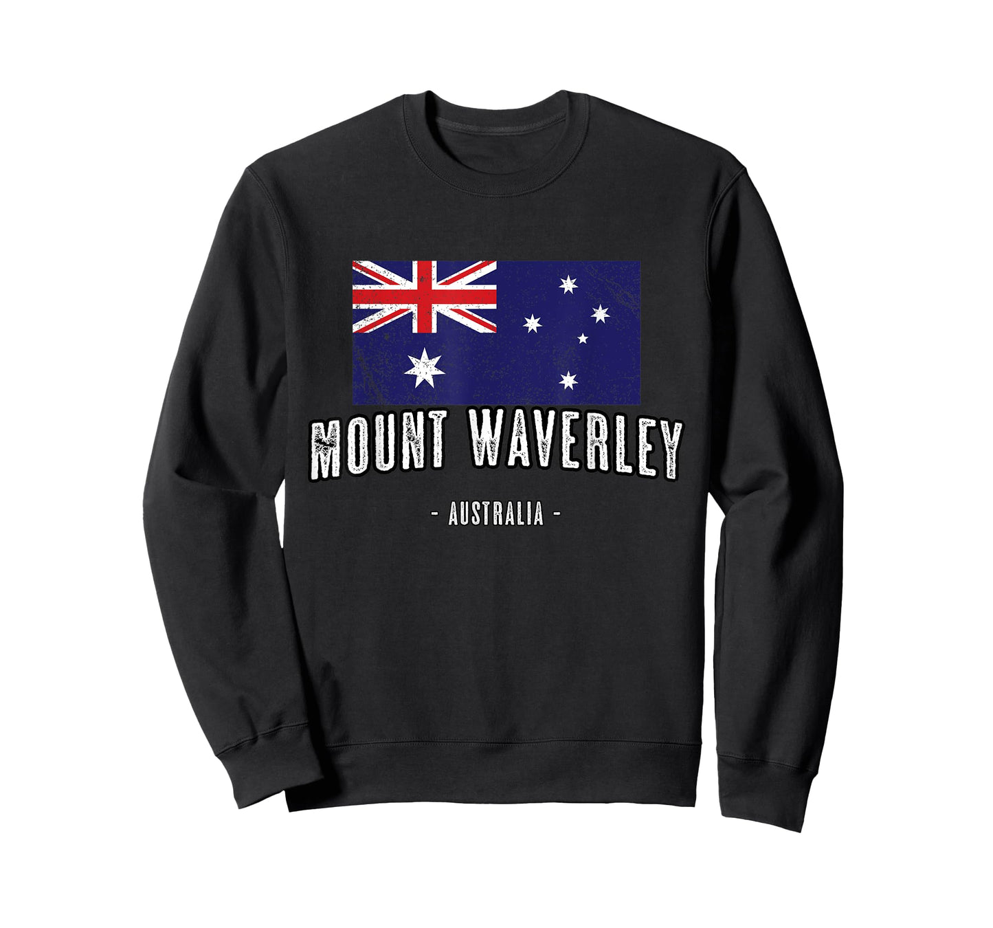 City of Mount Waverley Australia | Australian Flag, Aussie - T-Shirt