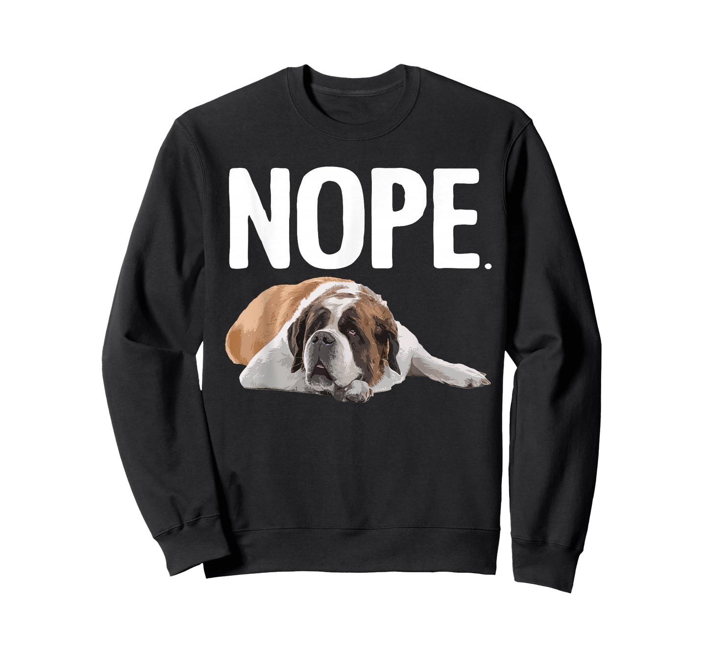 Funny Saint Bernard Art For Men Women St. Bernard Dog Lovers T-Shirt