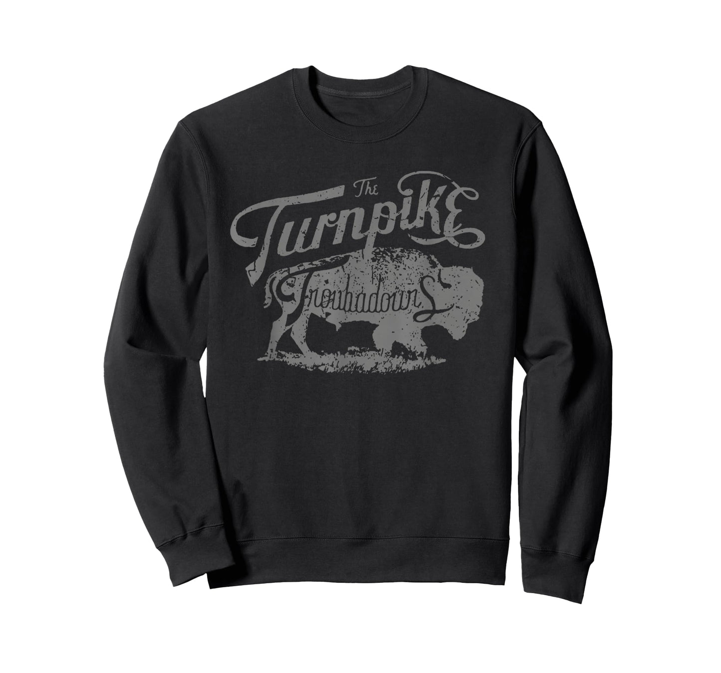 Vintage Men Turnpike Distressed Country Music T-Shirt