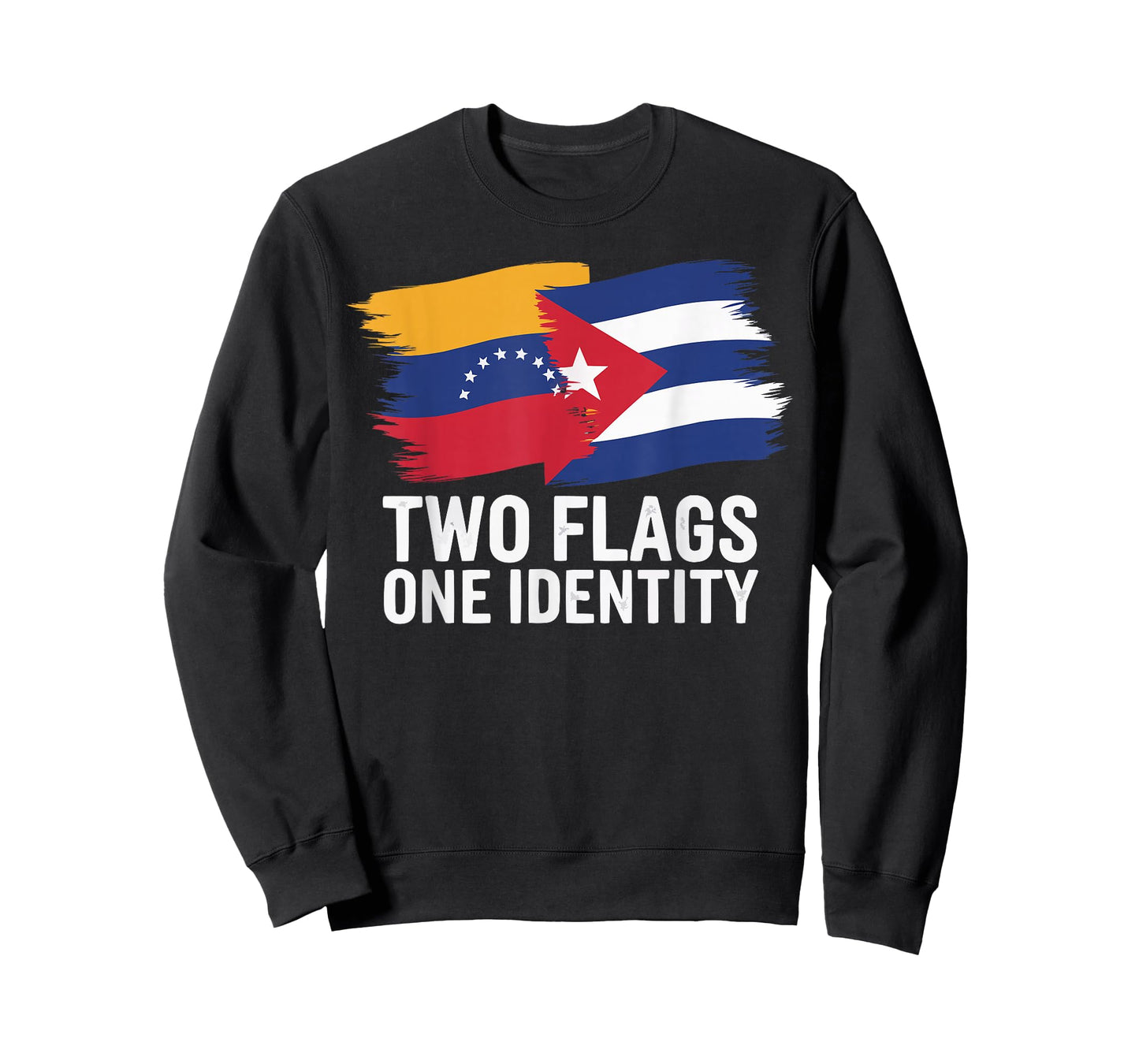 Half Venezuelan Half Cuban Cuba Flag Country Venezuela T-Shirt