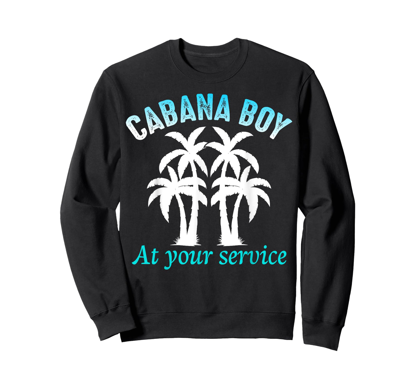 Cabana Boy at Your Service Funny pool party T-Shirt