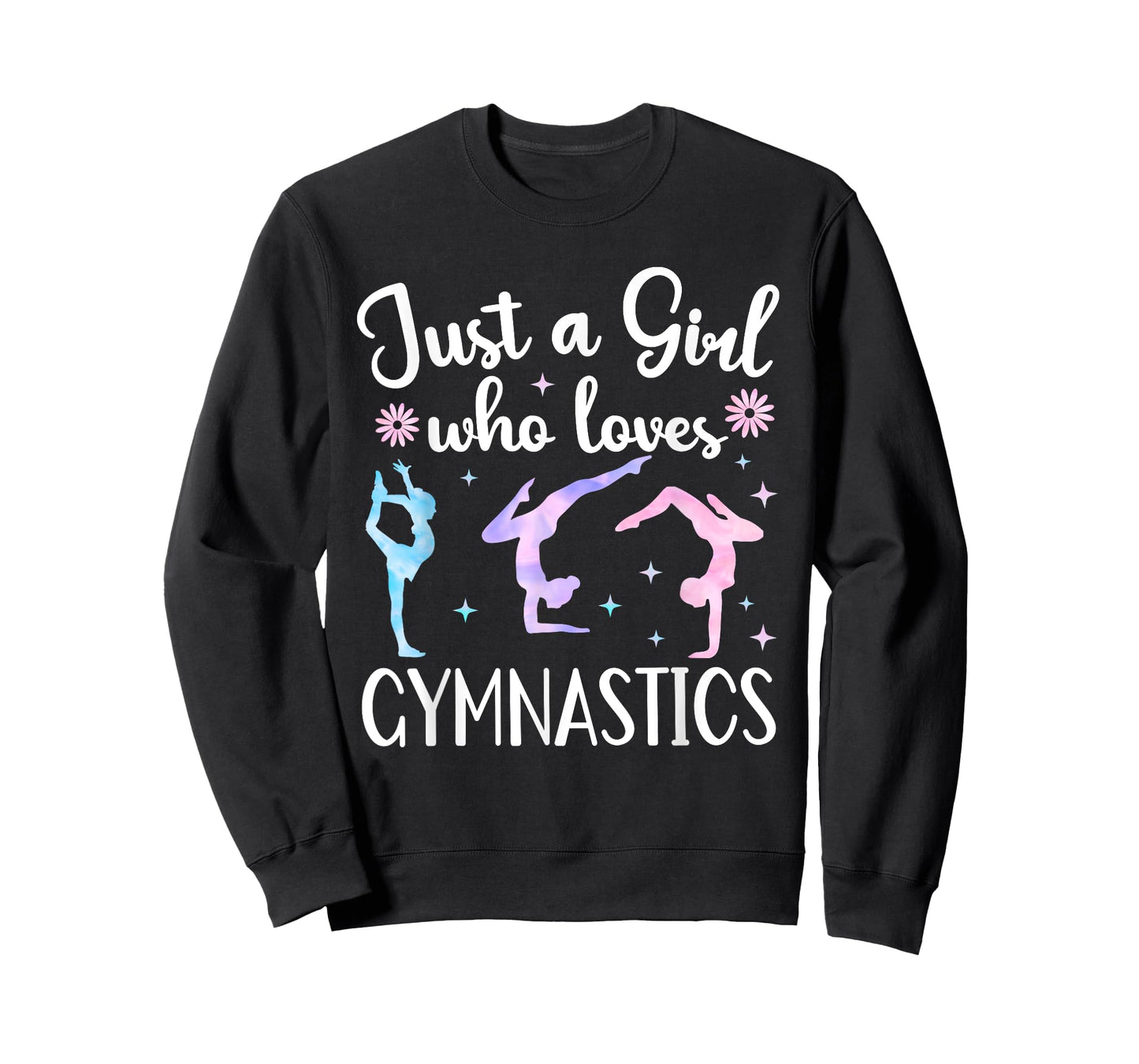 Just A Girl Who Loves Gymnastics Gymnast Gymnastic Tumbling T-Shirt