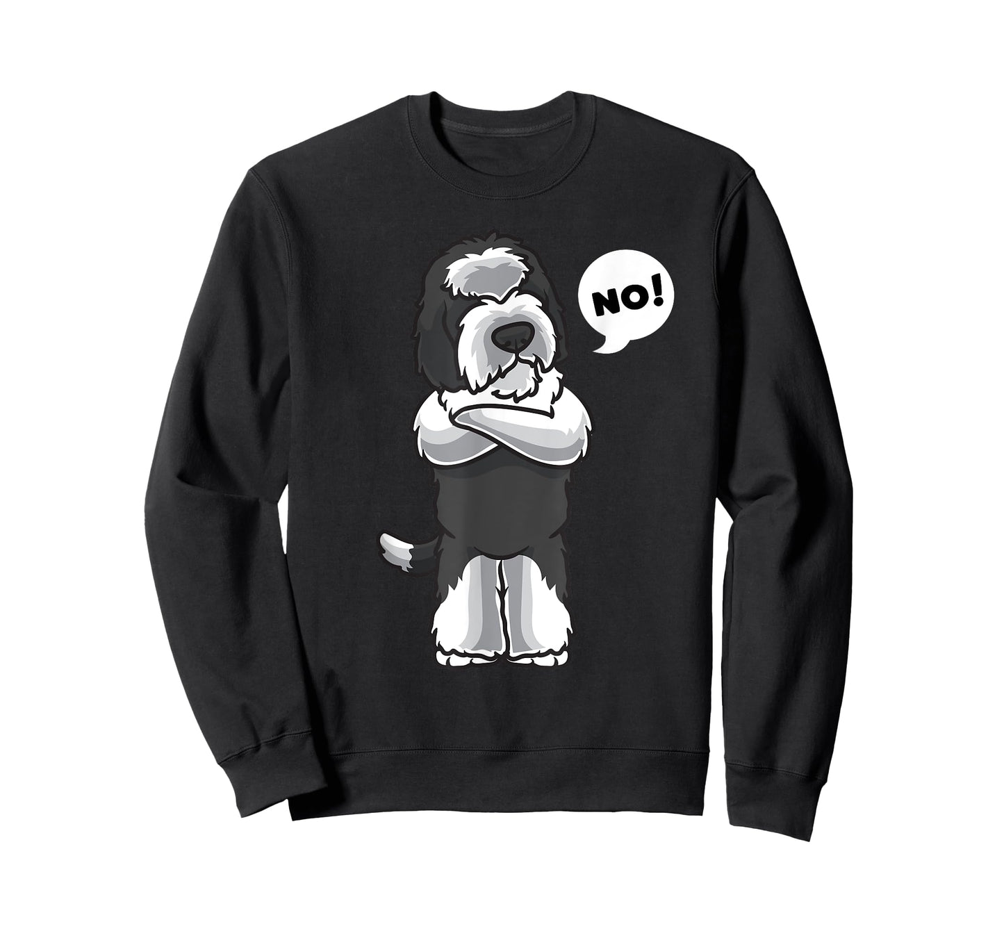 Stubborn Sheepadoodle Dog Funny T-Shirt