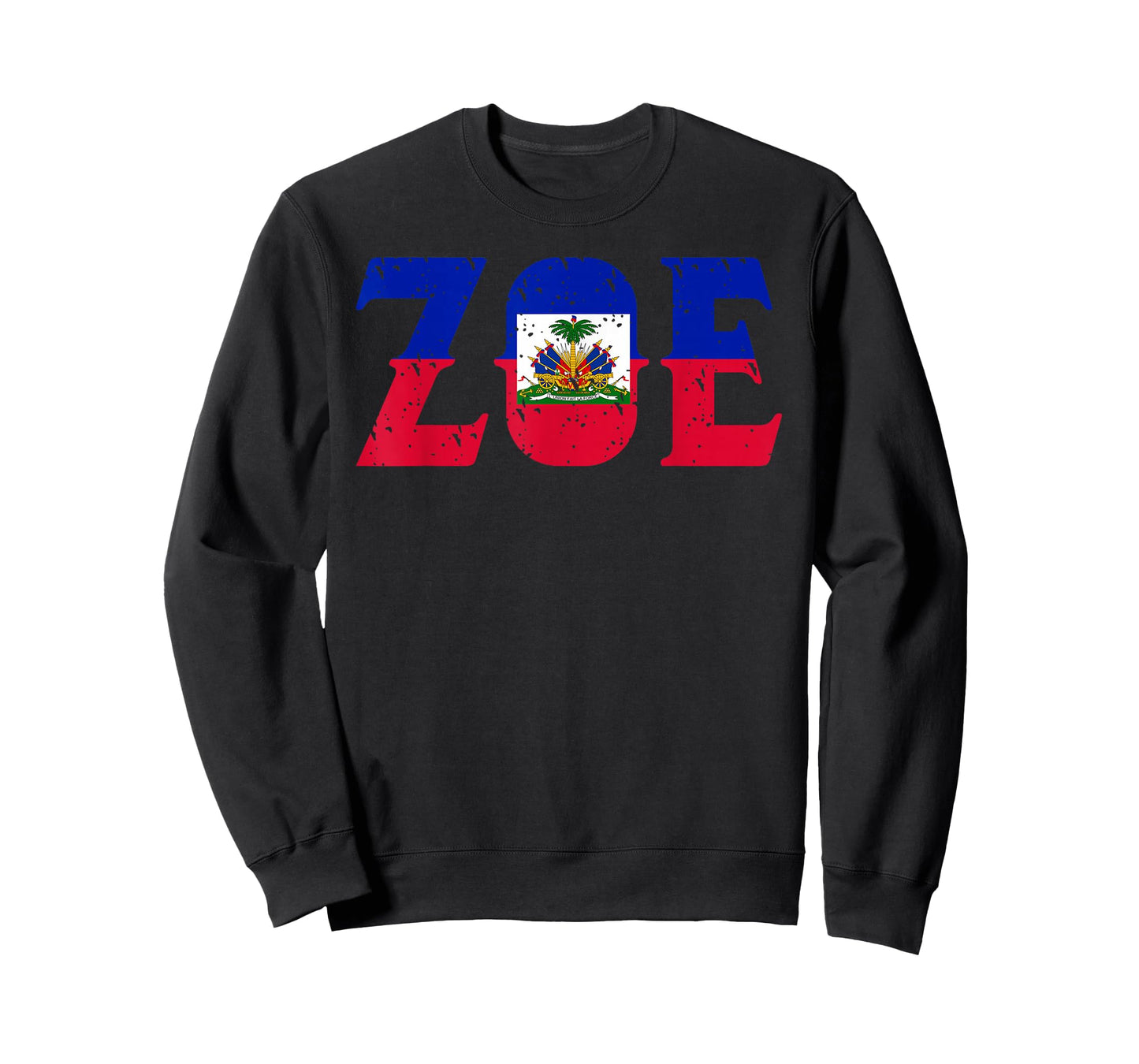 Zoe | Cute Haiti Honored Flag Day Gift T-Shirt