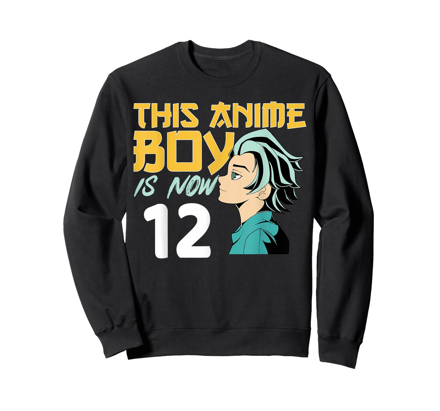 This Anime Boy Is Now 12 Years Old 12 th Birthday Boy T-Shirt