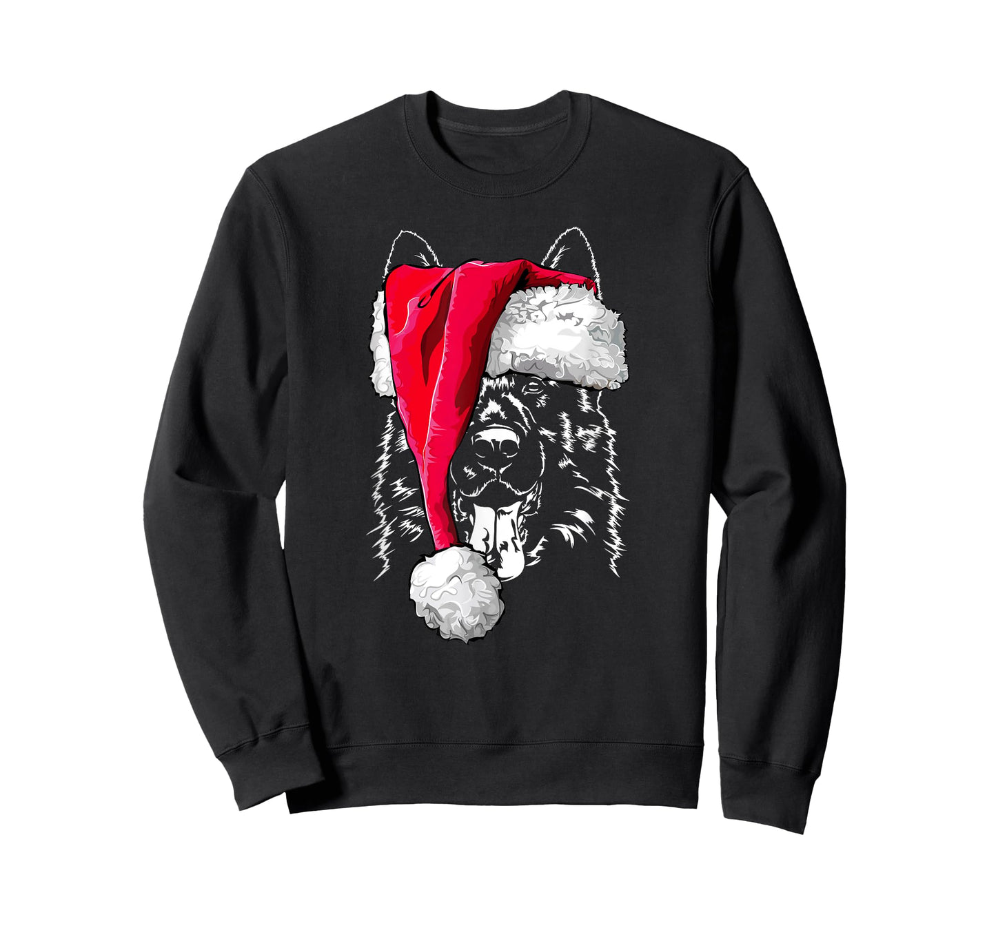 Funny German Shepherd Christmas T Shirt dog shirt tee gift T-Shirt