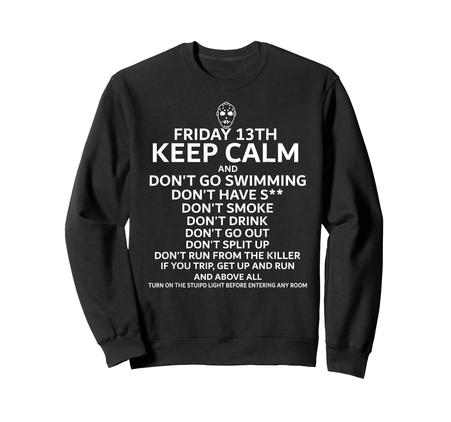 Friday 13TH Keep Calm | Halloween & Movie Gift T-Shirt