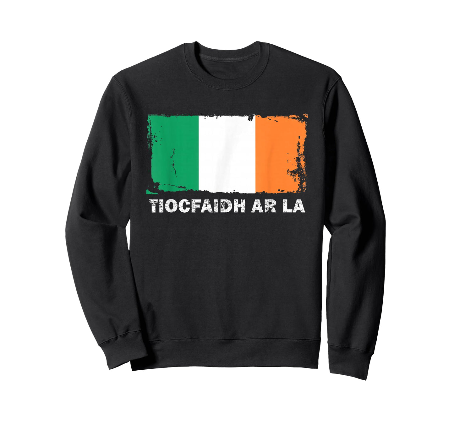 Tiocfaidh Ar La Ireland Flag Retro Vintage Distressed T-Shirt
