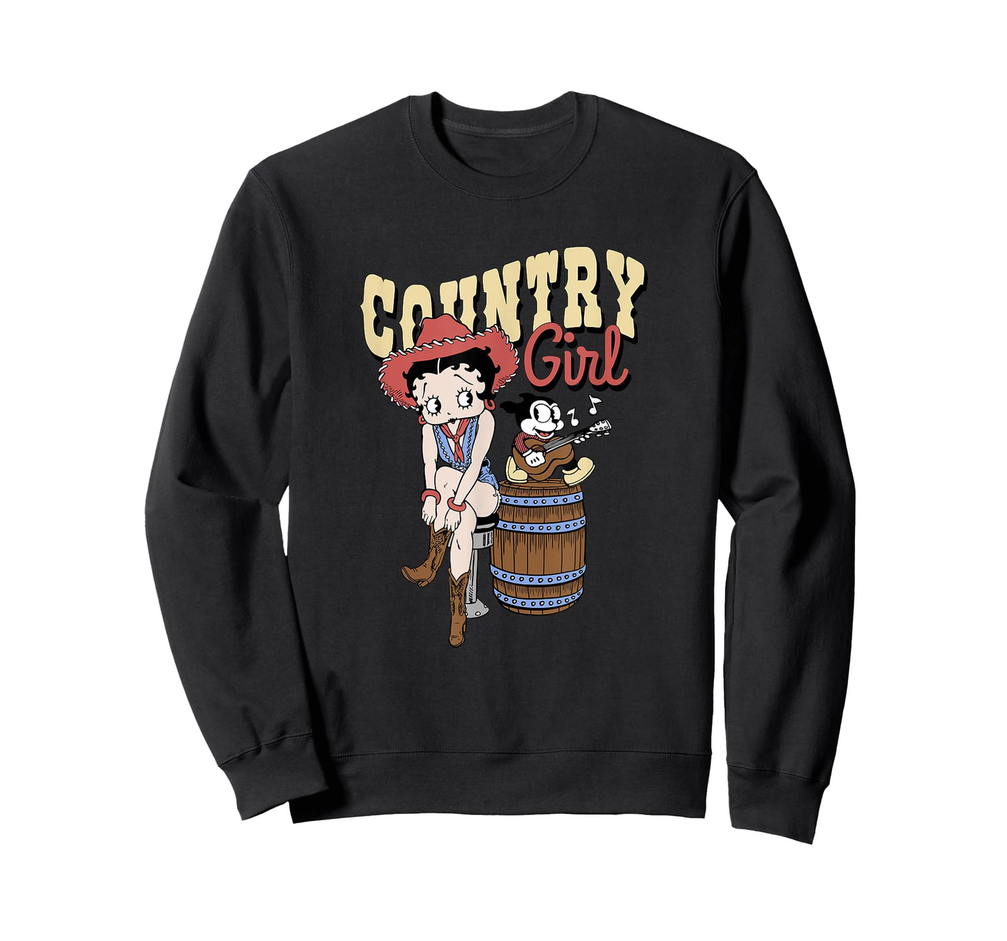 Betty Boop Sassy Country Girl Vintage Betty T-Shirt