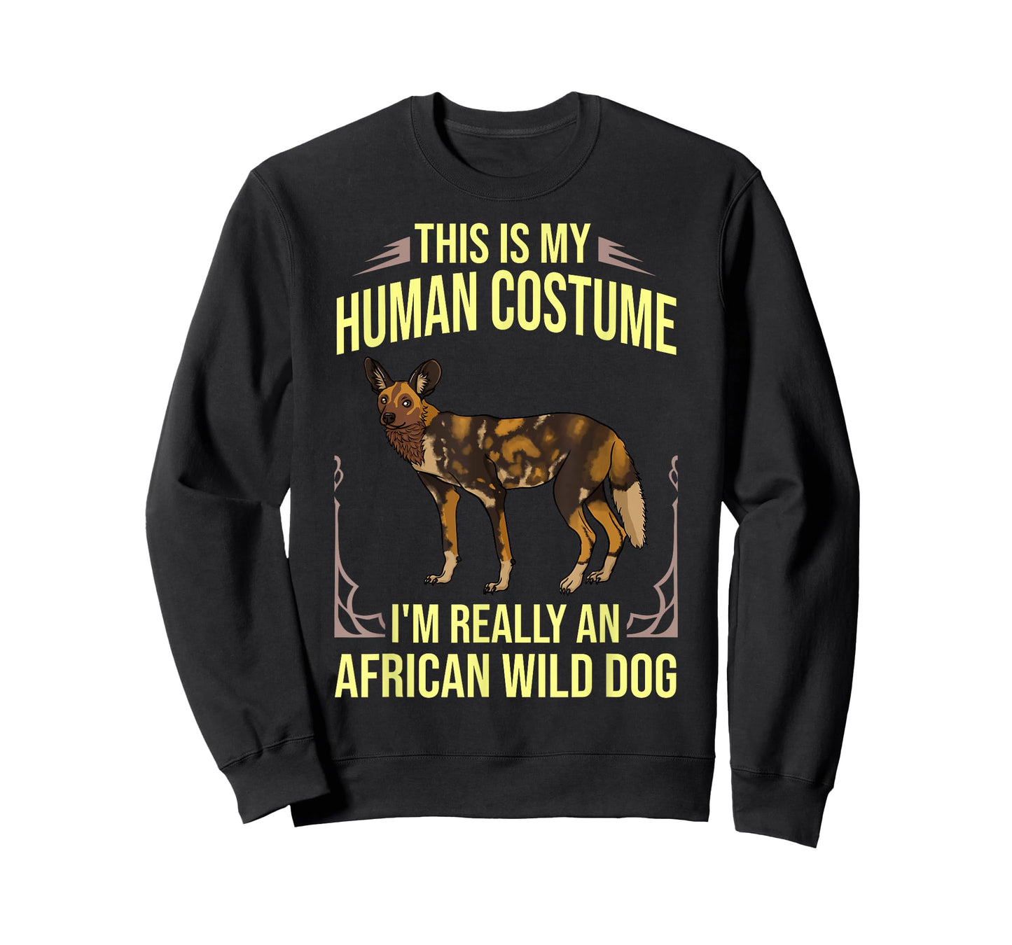 African Wild Dog Gift African Painted Dog Pup T-Shirt