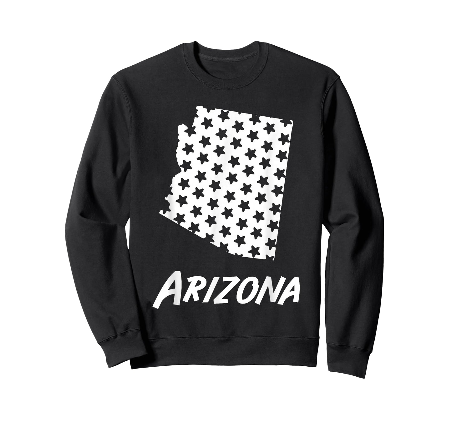Arizona USA State Outline Stars Vintage Retro Design T-Shirt