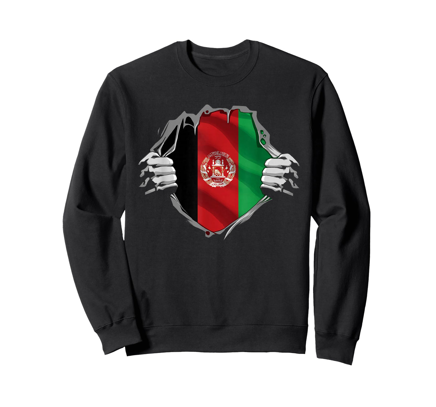 Afghan Tshirt Super Afghanistan Flag Afghani Roots Heritage T-Shirt