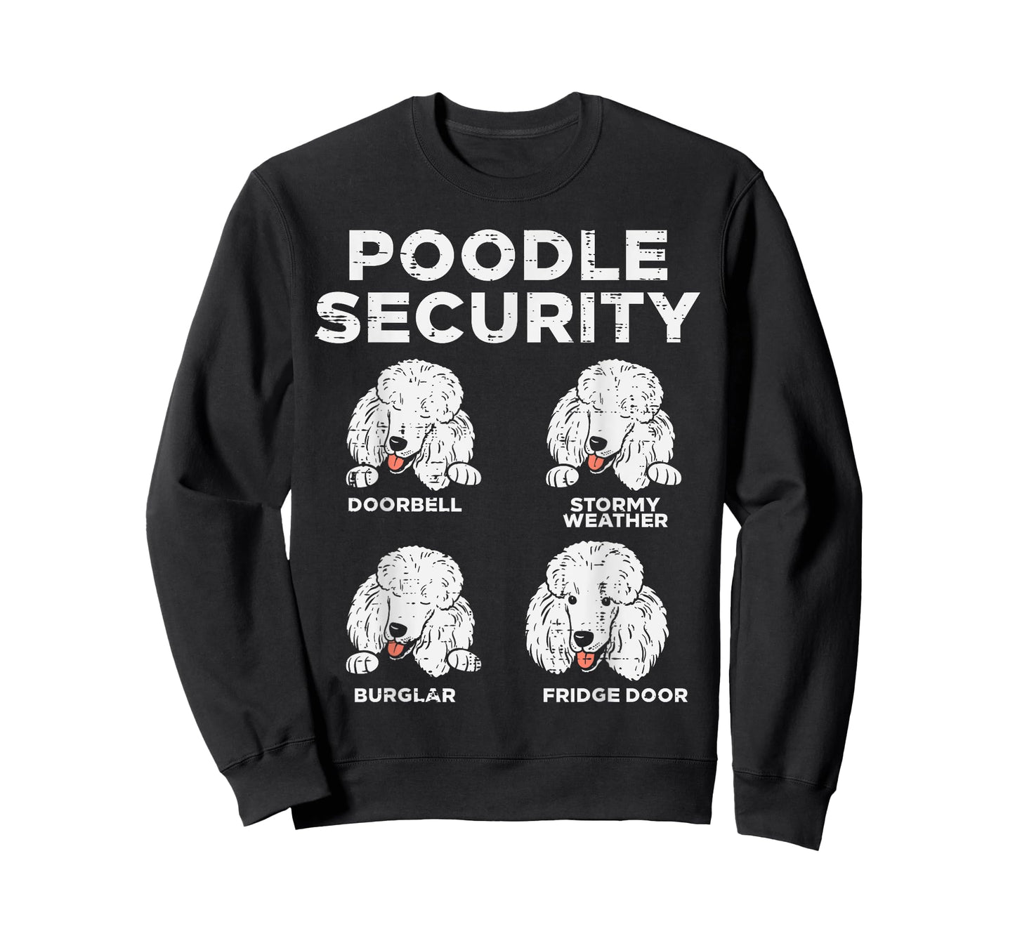 Poodle Security Funny Animal Pet Guard Dog Lover Owner Gift T-Shirt