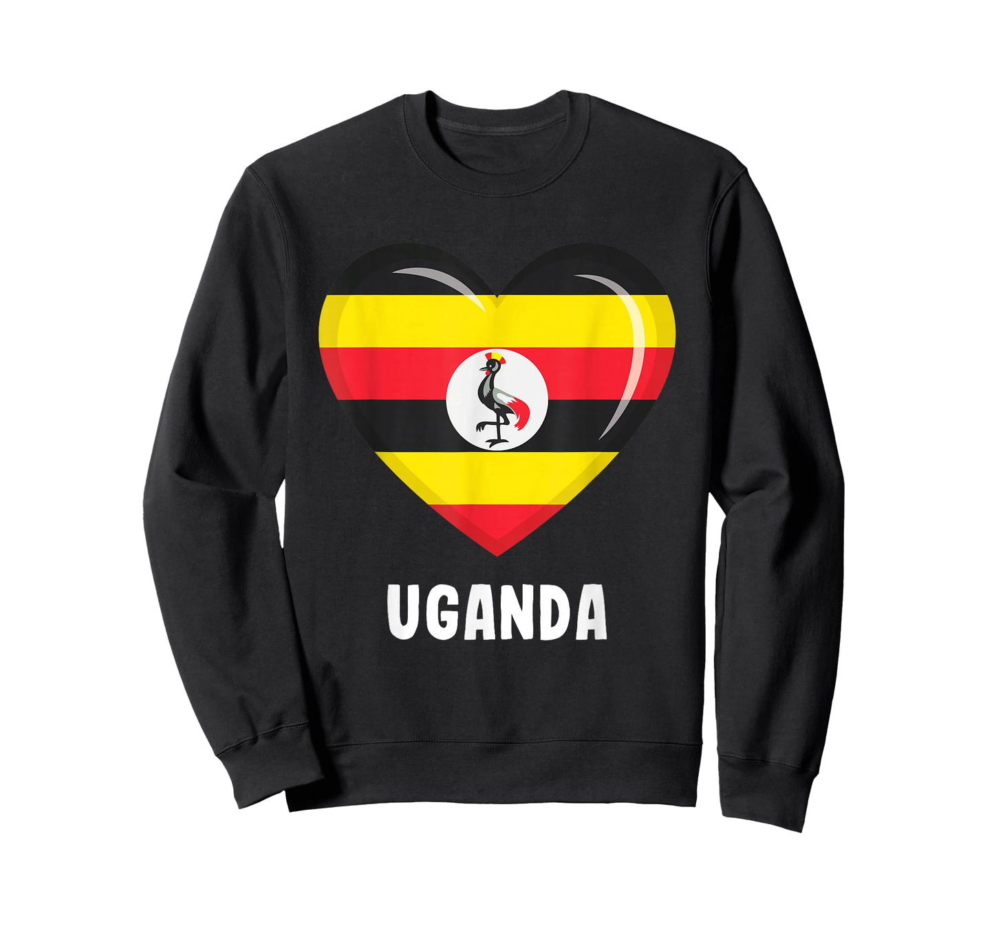Uganda Flag Jersey T-Shirt