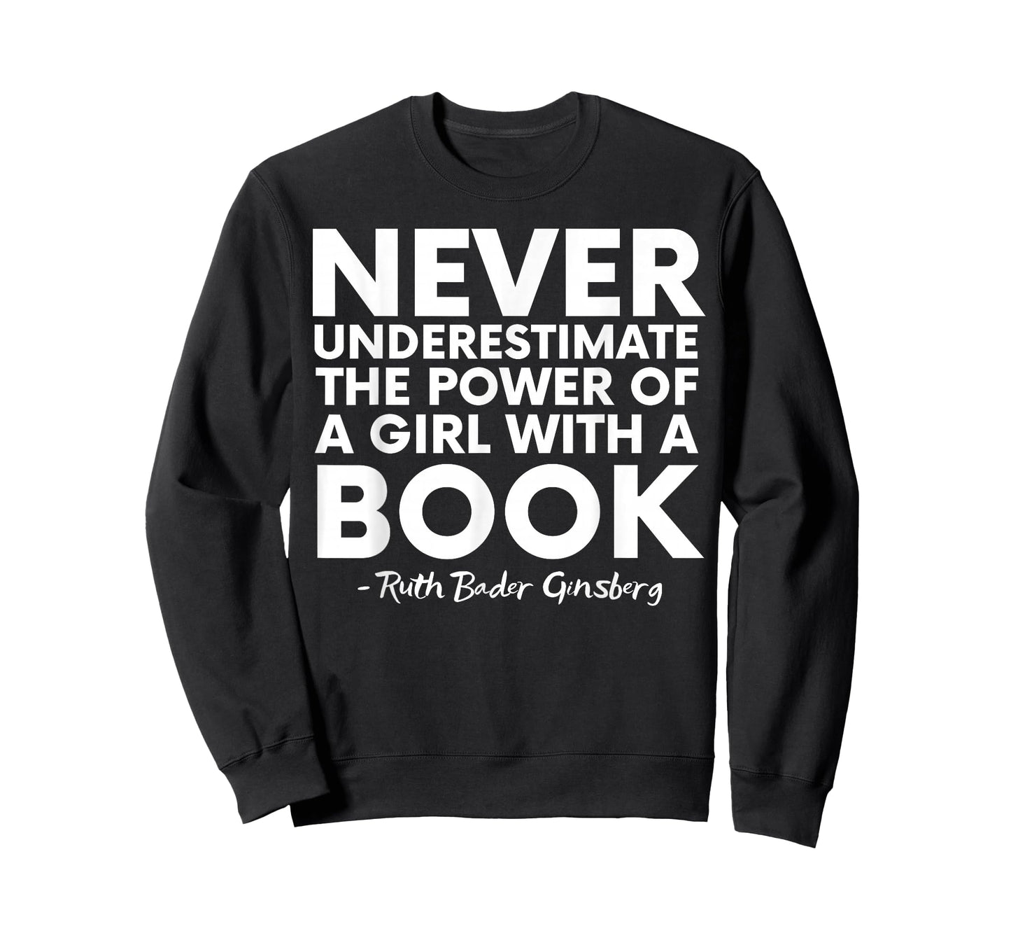 Never Underestimate The Power Of A Girl With A Book RGB T-Shirt