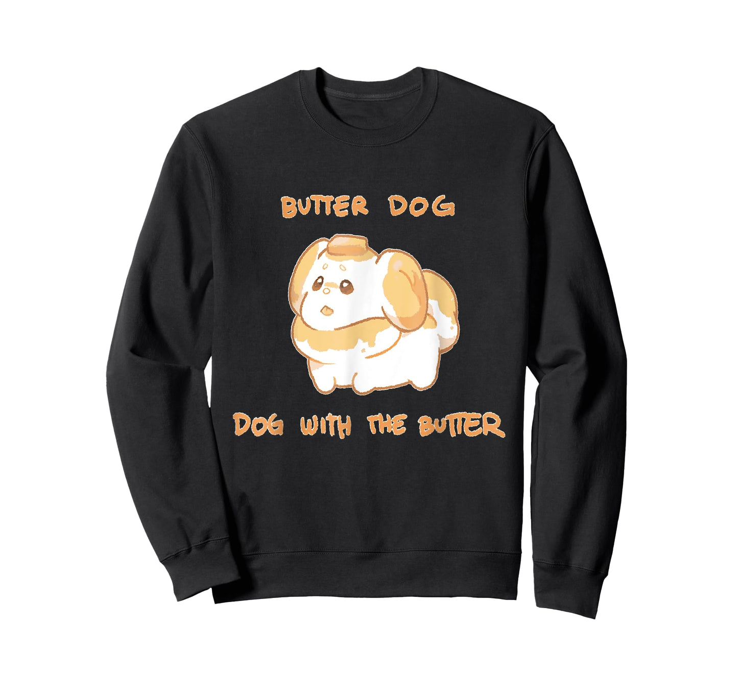 Fidough Butter Dog Dog With The Butter Meme T-Shirt for Men Women Girls Kids
