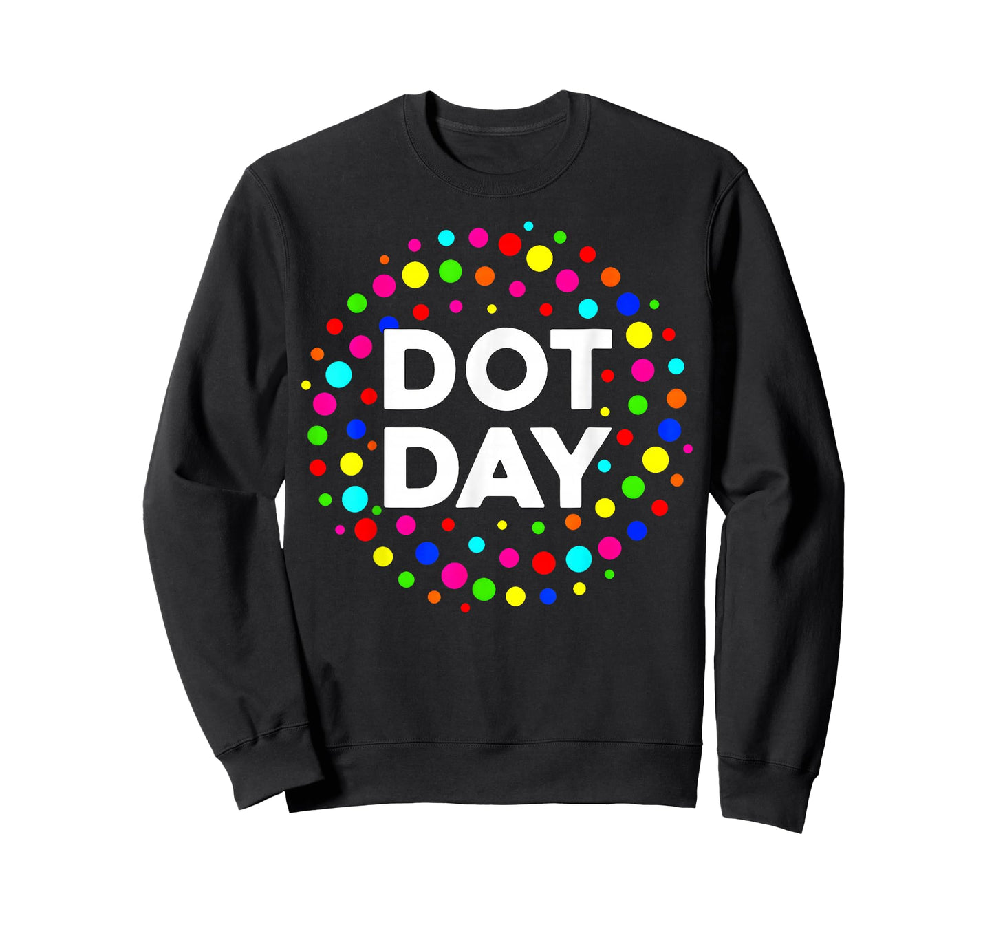 Cute Colorful Teachers and Students Dot Day 2025 T-Shirt