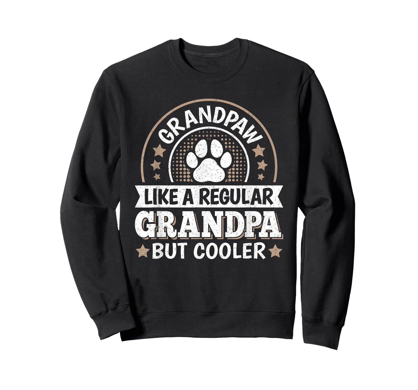 Funny Grandpaw Like A Regular Grandpa But Cooler Grandpa T-Shirt