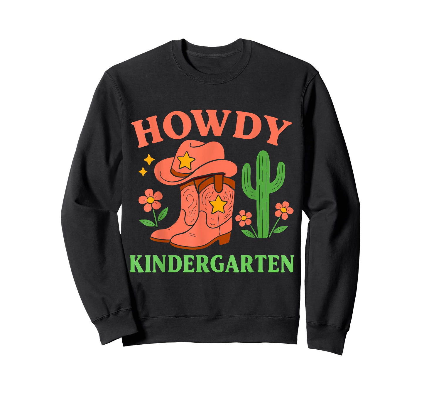 Howdy Kindergarten Back to School Western Teacher Cowgirl T-Shirt