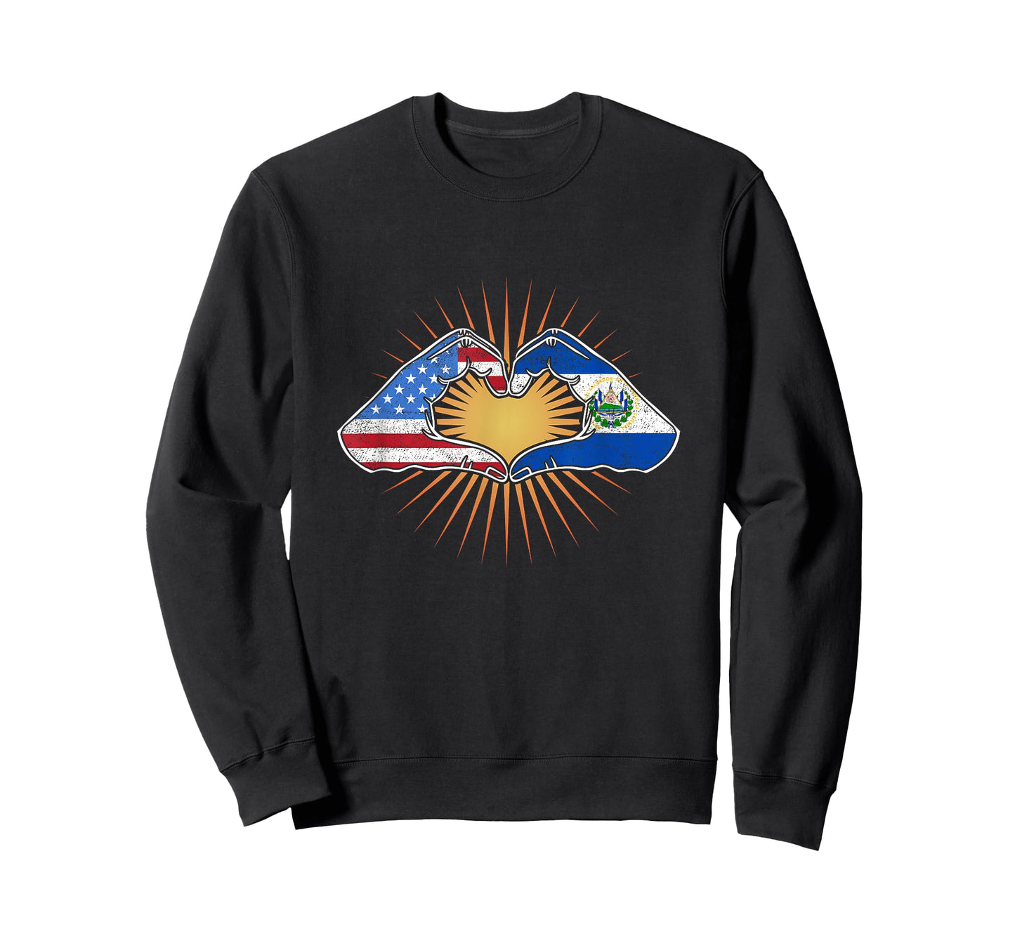 Heart Hands USA and El Salvador T-Shirt