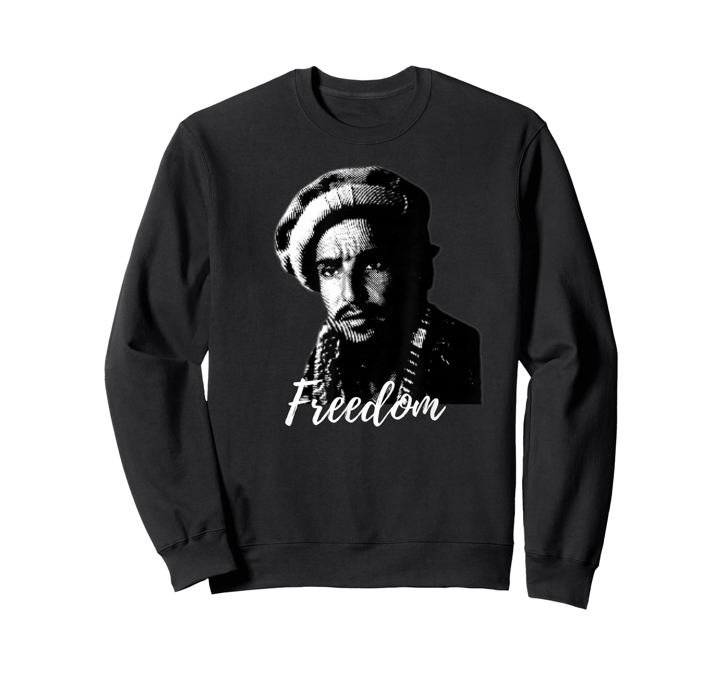 Free Afghanistan Freedom Fighter Massoud Afghan Design T-Shirt
