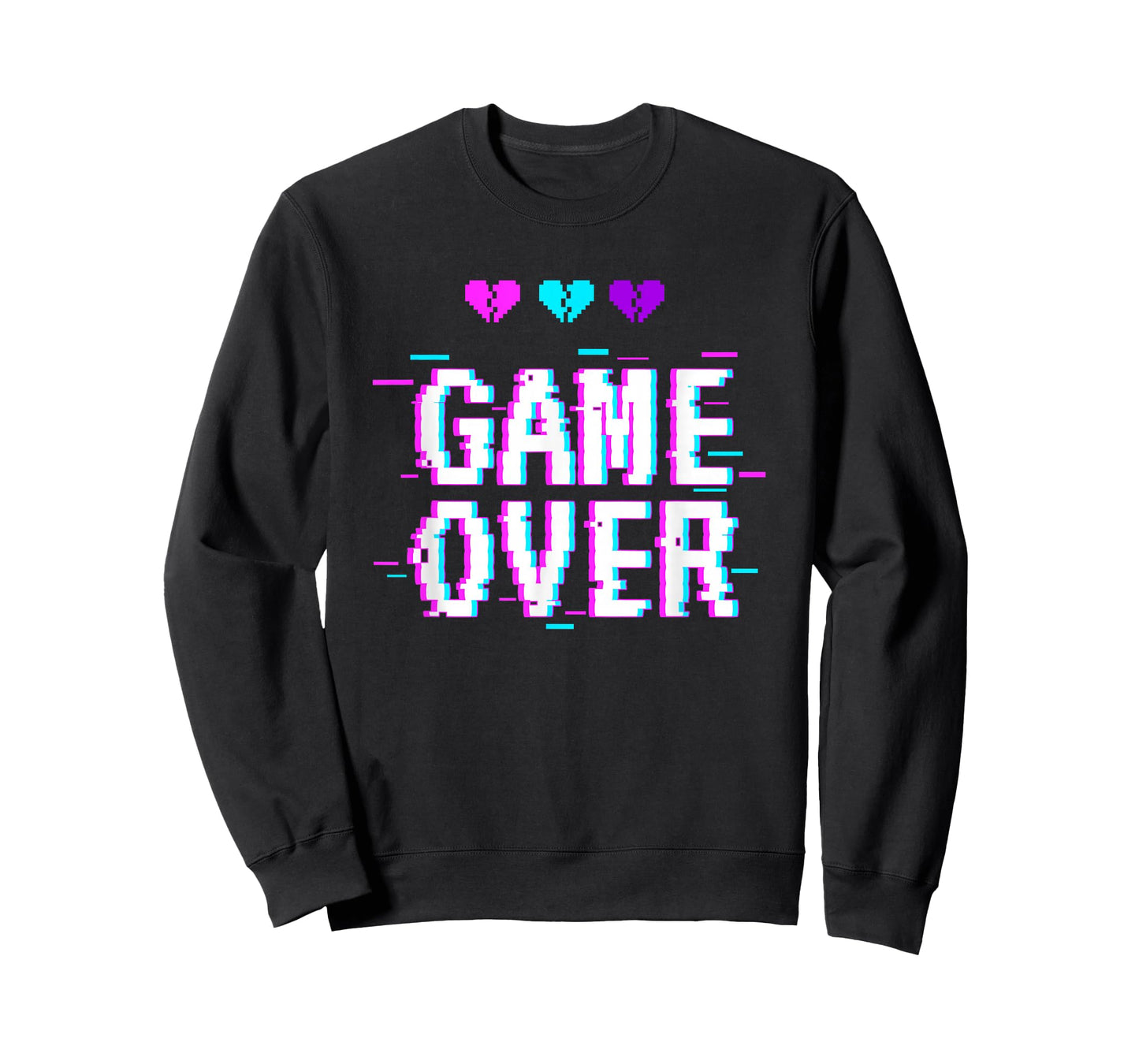 Vaporwave Aesthetic Style Game Over Yami Kawaii Pastel Goth T-Shirt