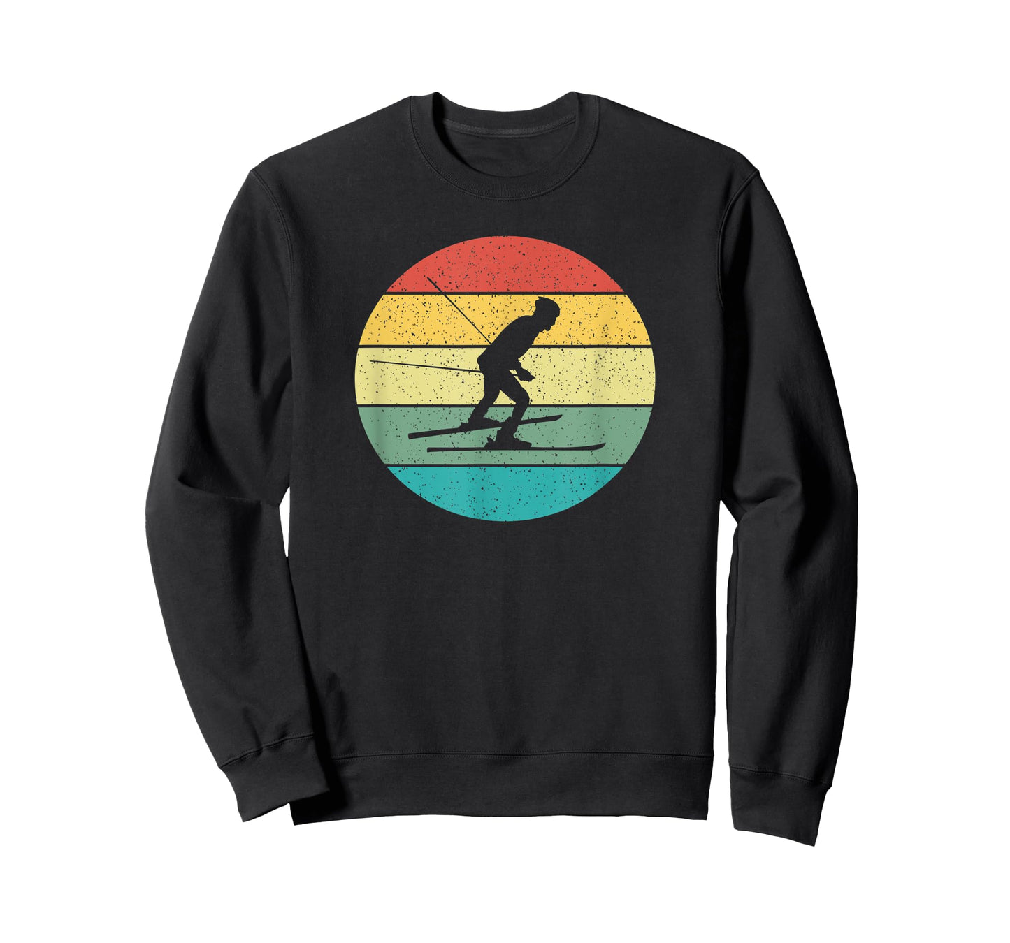 Cross-Country Skiing Retro Vintage T-Shirt