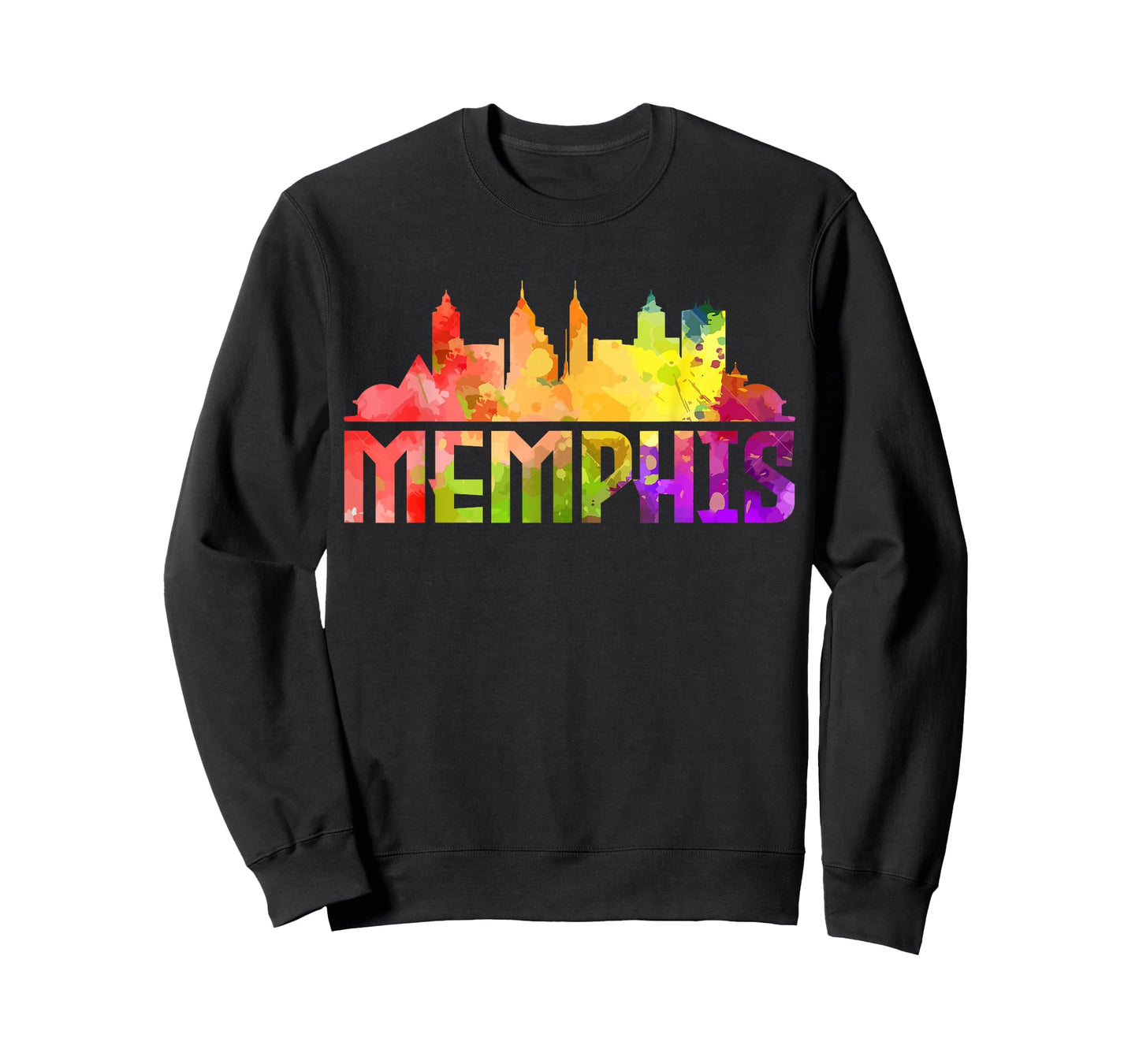 Memphis Skyline Tennessee Souvenir Gift T-Shirt