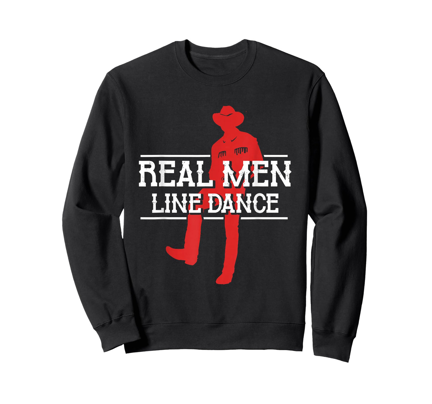 Real Men Line Dance | Western Country Dancing | Linedancer T-Shirt