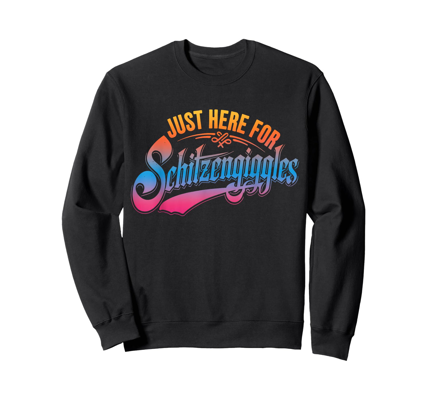 Just Here for Schitzengiggles Funny Beer Day T-Shirt